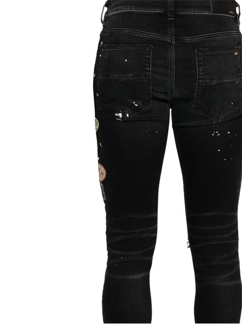 Vintage patch skinny jeans AMIRI | AMDNSY1130Aged Black